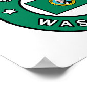 Poster Seattle Washington (Coin)