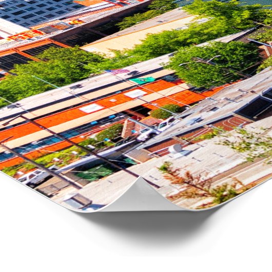 Poster Seattle, Washington, États-Unis (Coin)