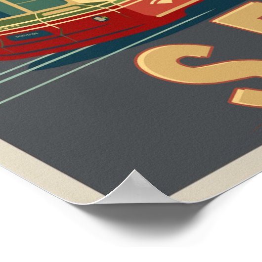 Poster Seattle, Washington Vintage (Coin)