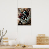 Poster Sebastian Lopez de Arteaga Saint Michael (Cuisine)