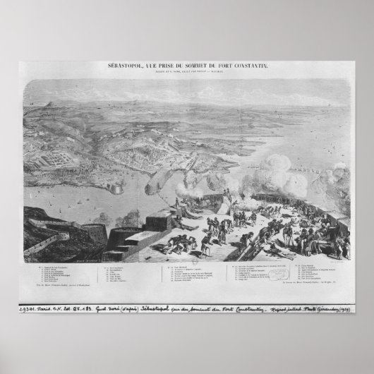 Poster Sébastopol de Fort Constantin (Devant)