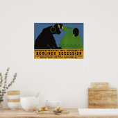 Poster Sécession berlinoise (Cuisine)