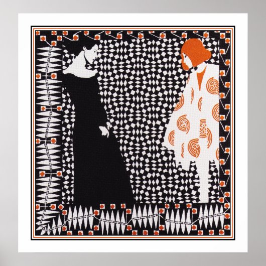 Poster Sécession de Vienne - Kolo Moser Vorfruhling (Devant)