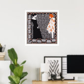 Poster Sécession de Vienne - Kolo Moser Vorfruhling (Bureau à domicile)