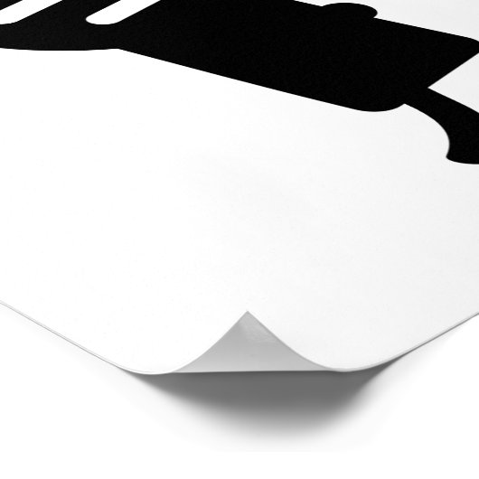 Poster Sèche-cheveux (Coin)