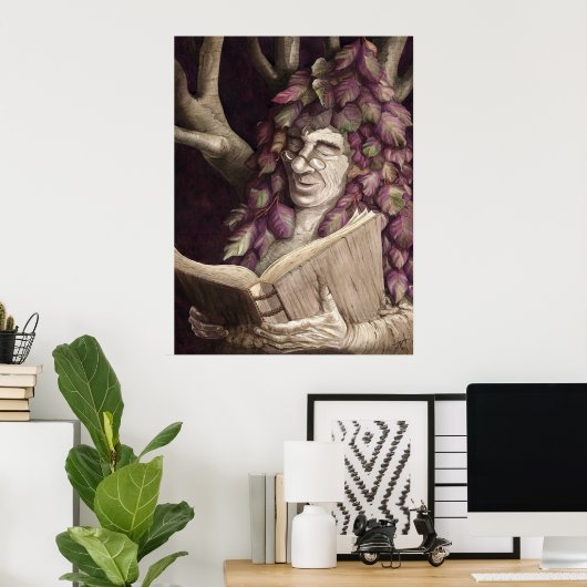 Poster Sèche hêtre (Bureau à domicile)