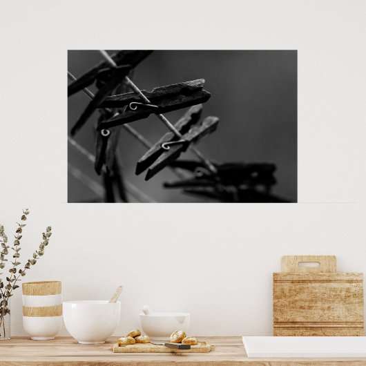 Poster Sèche vintage (Cuisine)