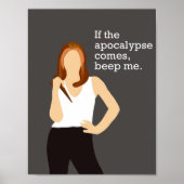 Poster secouer le tueur de vampire si l'apocalypse vient (Devant)