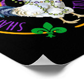 Poster Secouez Vos Plumes De Queue Cute Poulet Drôle Mard (Coin)