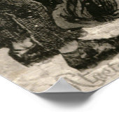 Poster Secours aux chômeurs de Londres (Coin)