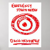 Poster Secours aux stress d'urgence (Devant)