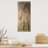 Poster Secours d'un guerrier assyrien (Cuisine)