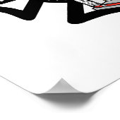 Poster Secourt de camion feu rouge (Coin)