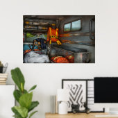 Poster Secourt - Escadron d'urgence (Bureau à domicile)