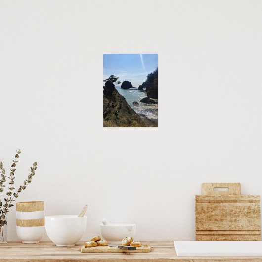 Poster Secret Beach, Samuel H. Boardman, Oregon (Cuisine)