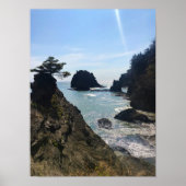 Poster Secret Beach, Samuel H. Boardman, Oregon (Devant)