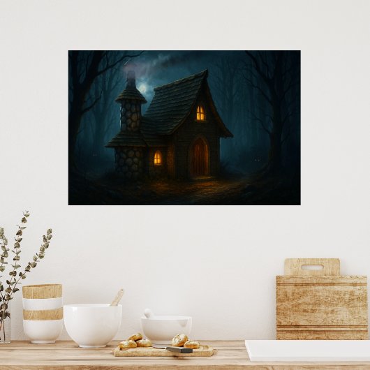 Poster Secrets de la sorcière dans la forêt (Cuisine)