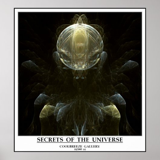 POSTER SECRETS DE L'UNIVERS (Devant)
