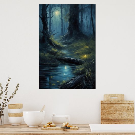 Poster Secrets d'une forêt ancienne (Cuisine)