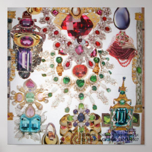 Poster Secteur Psychadelic de diamant