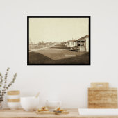 Poster Secteur résidentiel de Fort Meade SD 1889 (Cuisine)