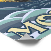 Poster Section de la pêche à la truite - Montana (Coin)