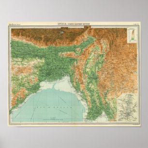 Poster Section du nord-est de l'Inde