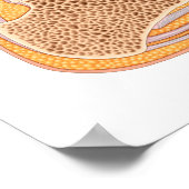 Poster Section Longitudinale Du Pied Humain (Coin)