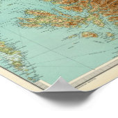 Poster Section nord de l'Écosse (Coin)