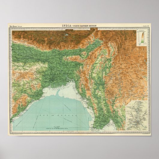 Poster Section nord-est de l'Inde (Devant)