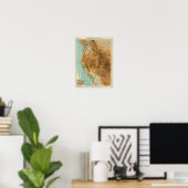 Poster Section ouest des États-Unis (Bureau à domicile)