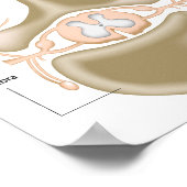 Poster Section transversale de l'affiche de la moelle épi (Coin)