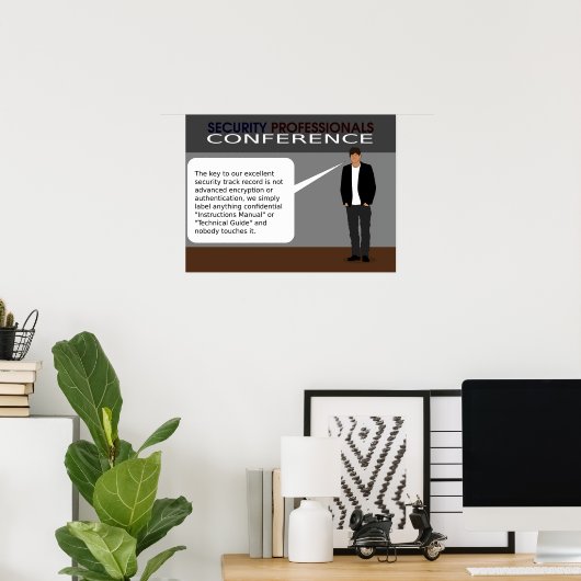 Poster Sécurité (Bureau à domicile)