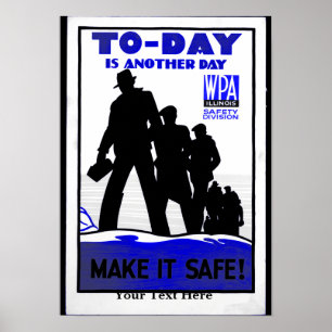 Poster Sécurité au travail