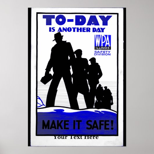 Poster Sécurité au travail (Devant)