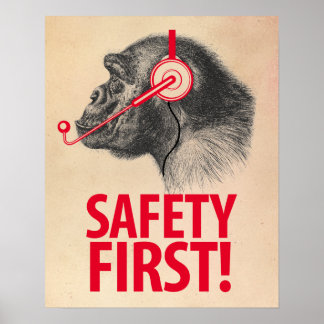 Poster Sécurité d'abord !