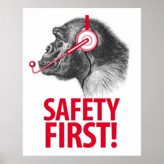 Poster Sécurité d'abord !