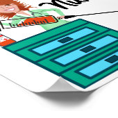 Poster Sécurité d'abord respecter votre infirmière | Infi (Coin)