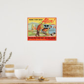 Poster Sécurité de conduite de vacances 1939 (Cuisine)