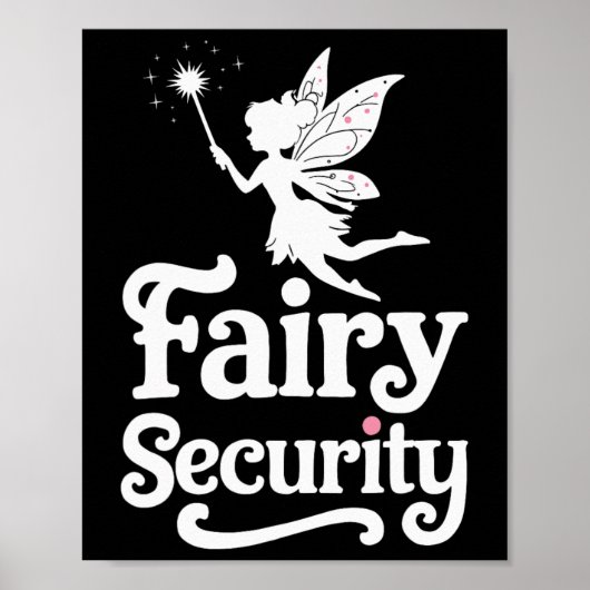 Poster Sécurité des fées (Devant)