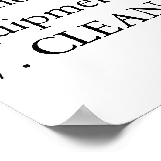 Poster Sécurité des laboratoires (Coin)