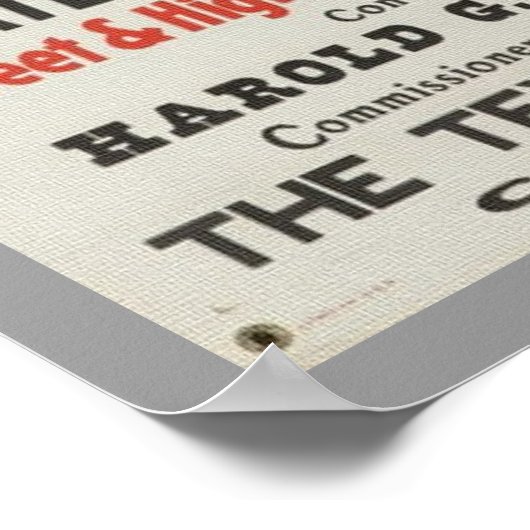 Poster Sécurité routière (Coin)