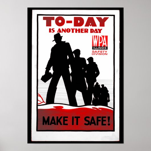 Poster Sécurité sur le lieu de travail (Devant)