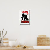 Poster Sécurité sur le lieu de travail (Cuisine)