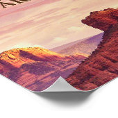 Poster Sedona Arizona Desert Photo Paysage (Coin)