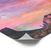 Poster SEDONA ARIZONA Red Rock Sunset (Coin)