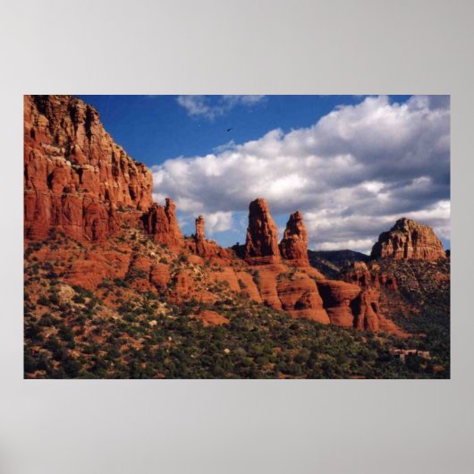 Poster Sedona, AZ (Devant)