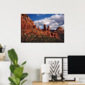 Poster Sedona, AZ (Bureau à domicile)