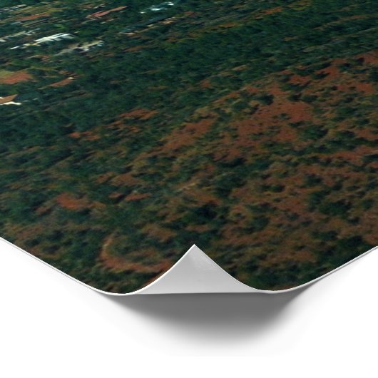 Poster Sedona et Coffee Pot Rock d'en haut (Coin)