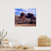 Poster Sedona Red Rock (Cuisine)